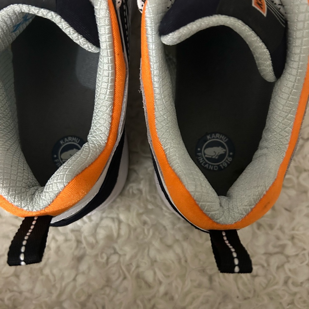 Karhu Men's Sneakers - Orange and Gray